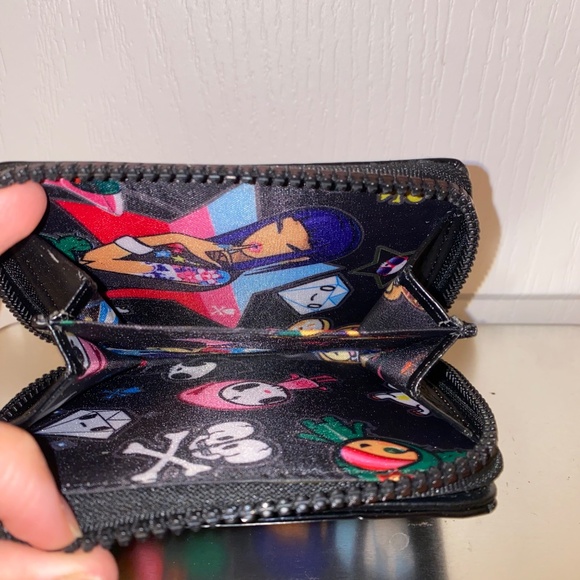 Tokidoki Zipped Pocket Crossbody Bag and Matching Wallet for Women - Picture 7 of 7